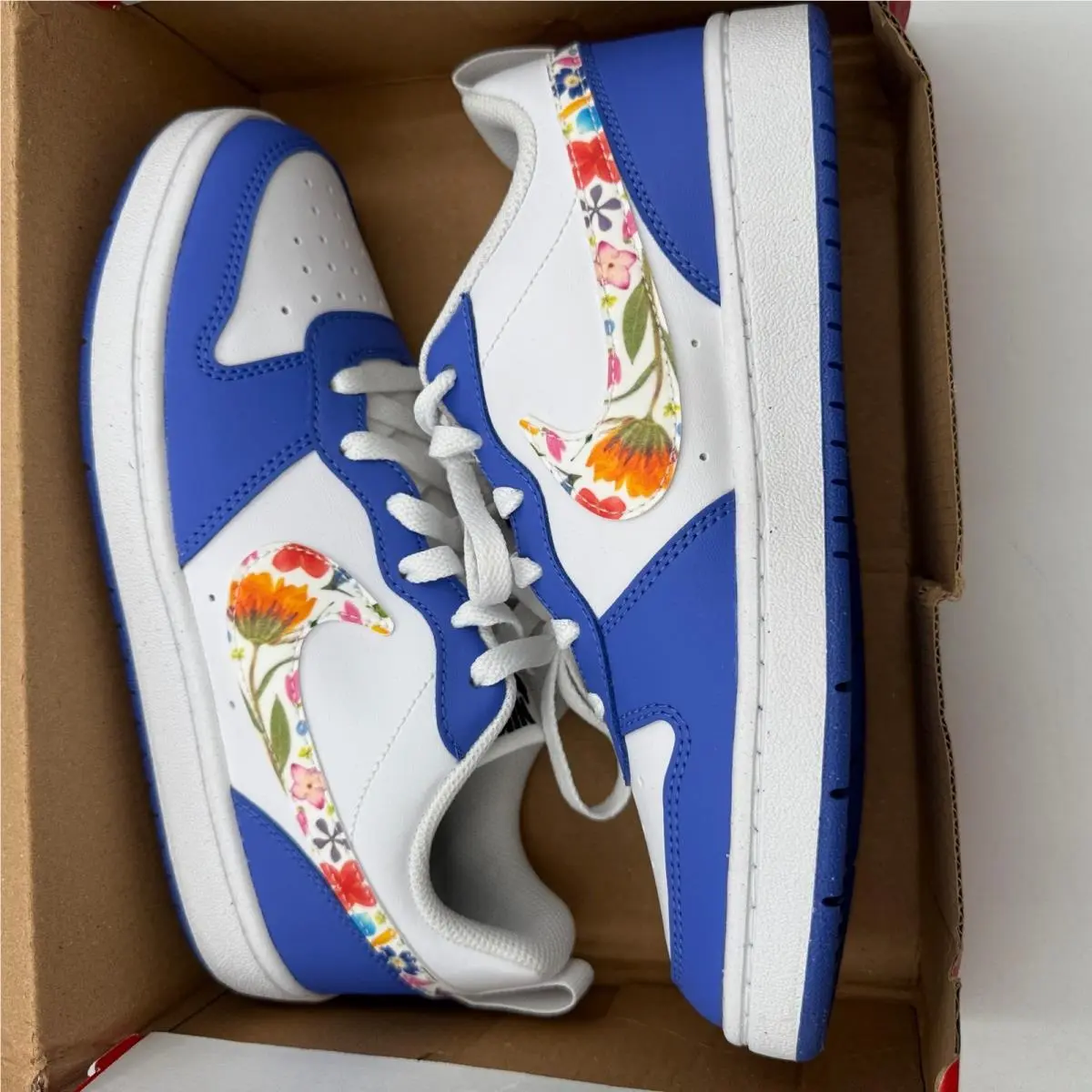 Nike shoes - Court Borough Low FL (GS) - White 5