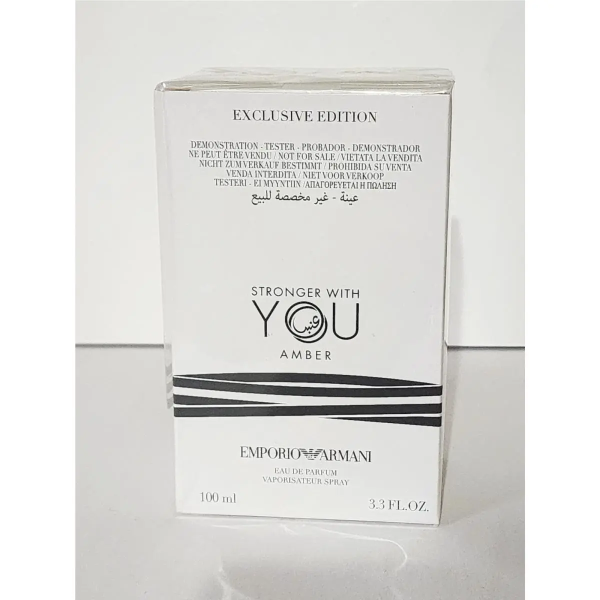 Stronger with You Amber 3.4OZ Edp Spray For Men by Emporio Armani