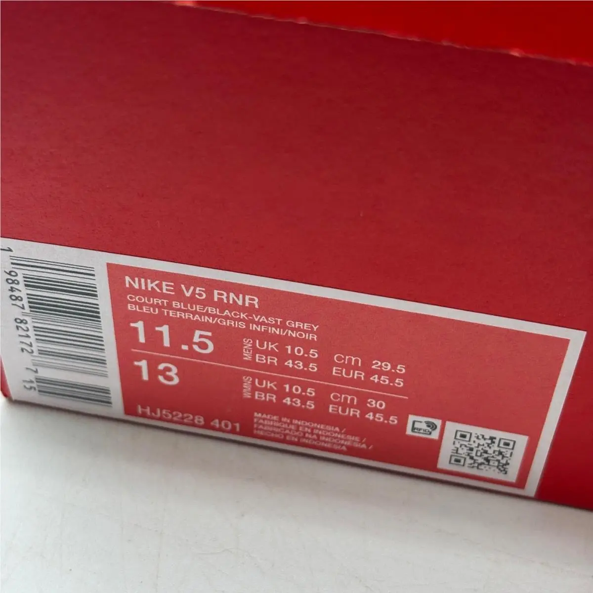 Nike shoes - Nike V5 RNR - RNR - Blue 5
