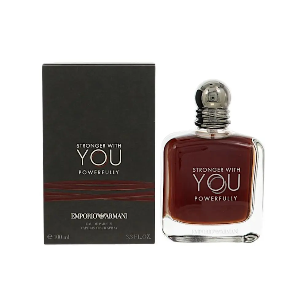 Stronger with You Powerfully  Box For Men 3.3 Oz Eau De Parfum by Emporio Armani
