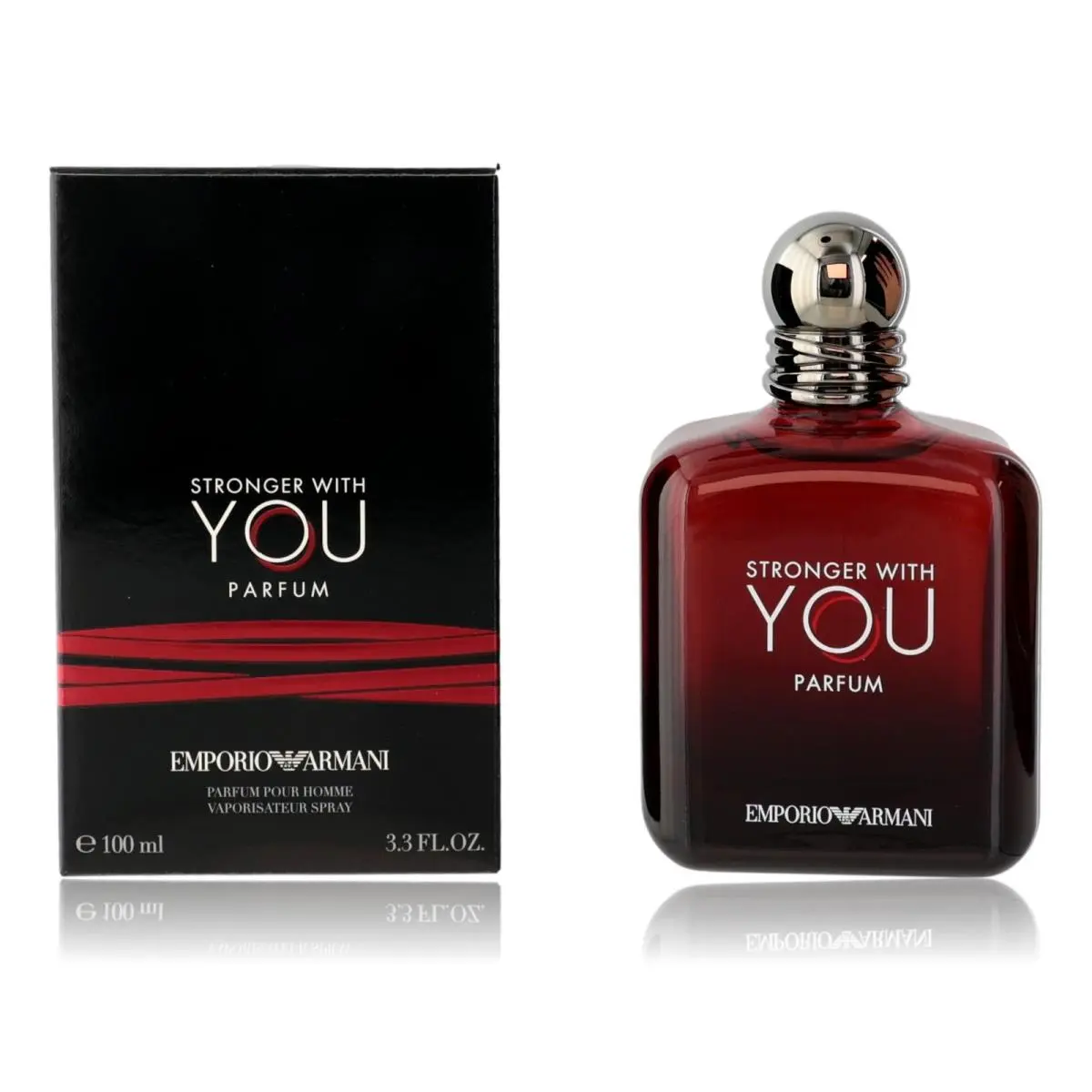 Stronger with You by Emporio Armani 3.3 oz Parfum Spray For Men