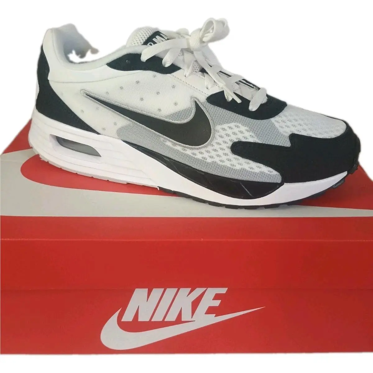 Air Max Solo Black White Platinum Men’s 10 Women`s 11.5 by Nike