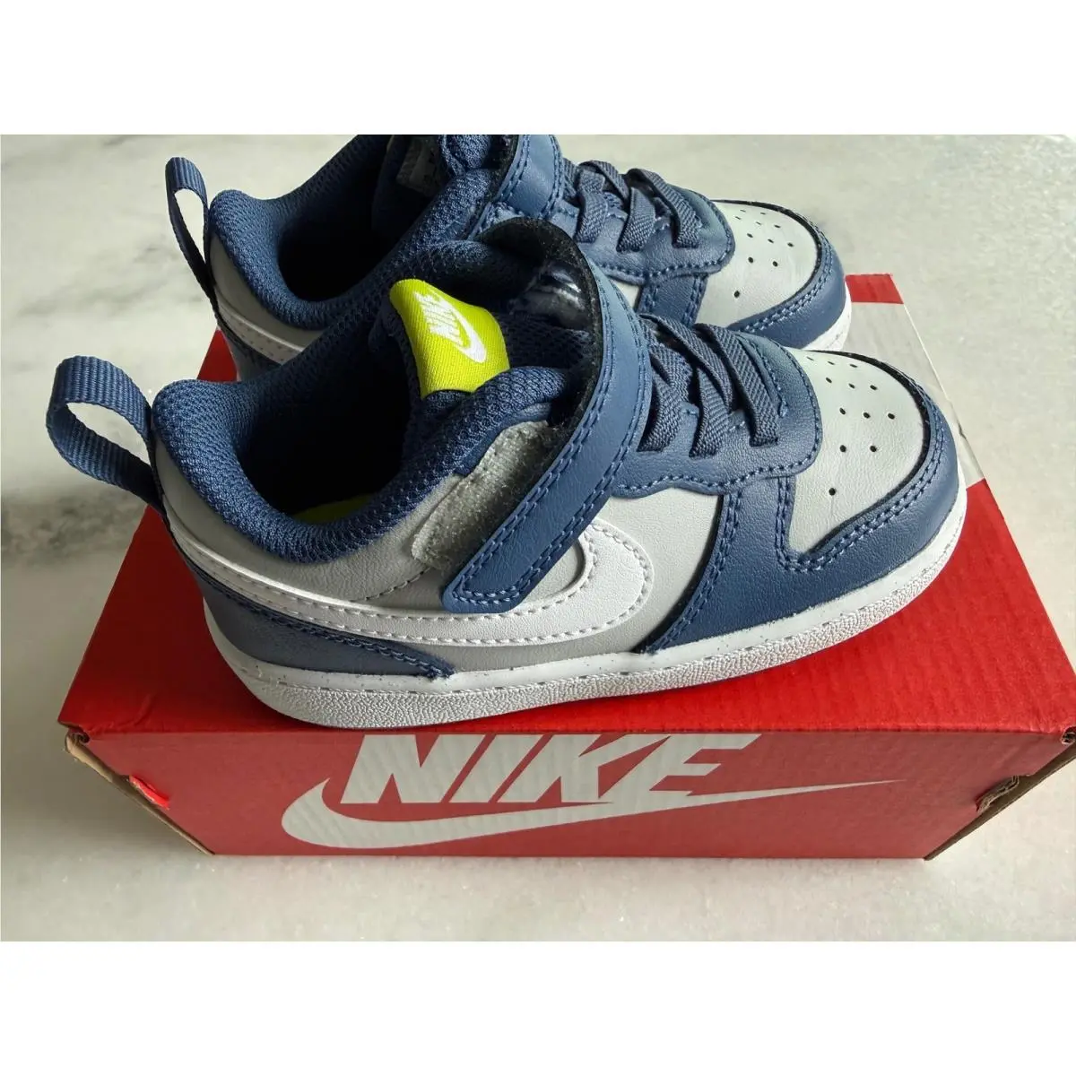 Nike shoes - Nike Court Borough Low 2 (TDV) - Blue 0