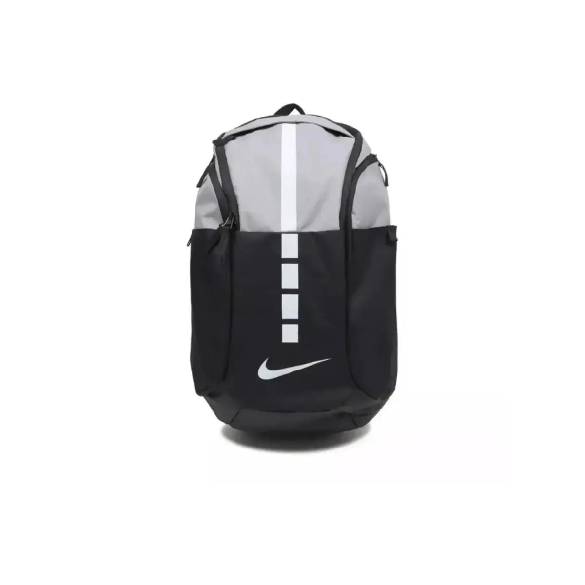 Nike Hoops Elite Pro Backpack Cement Grey White Black Travel School BA5554 012
