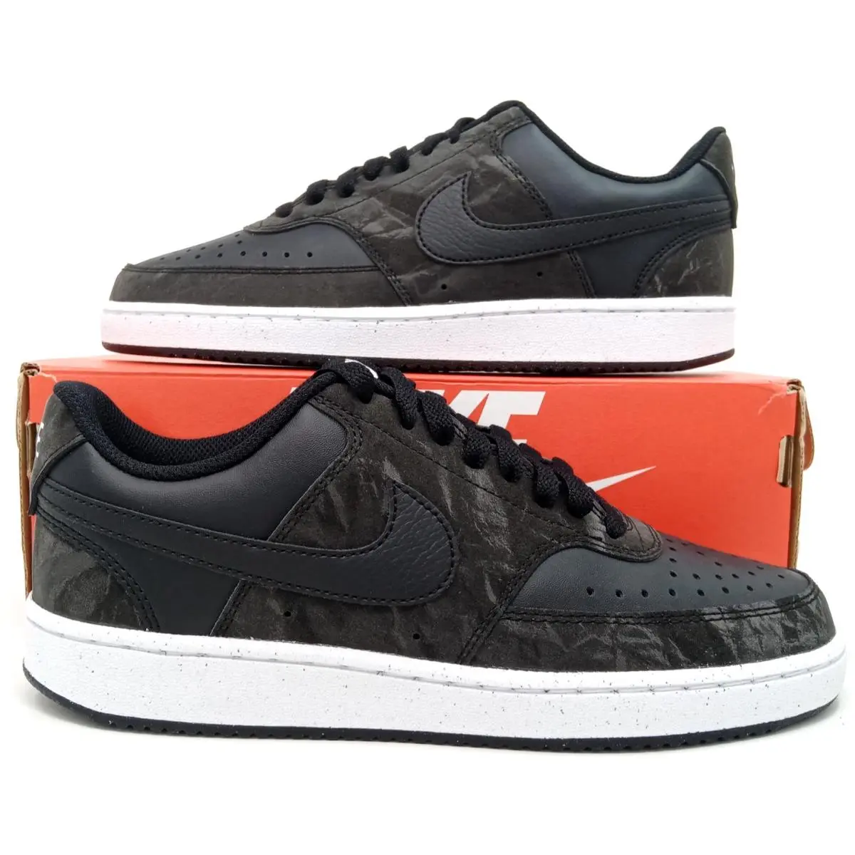 Nike shoes - Nike Court Vision Low Next Nature - HQ4377 001 - Black (UPC: 198482165758) 9