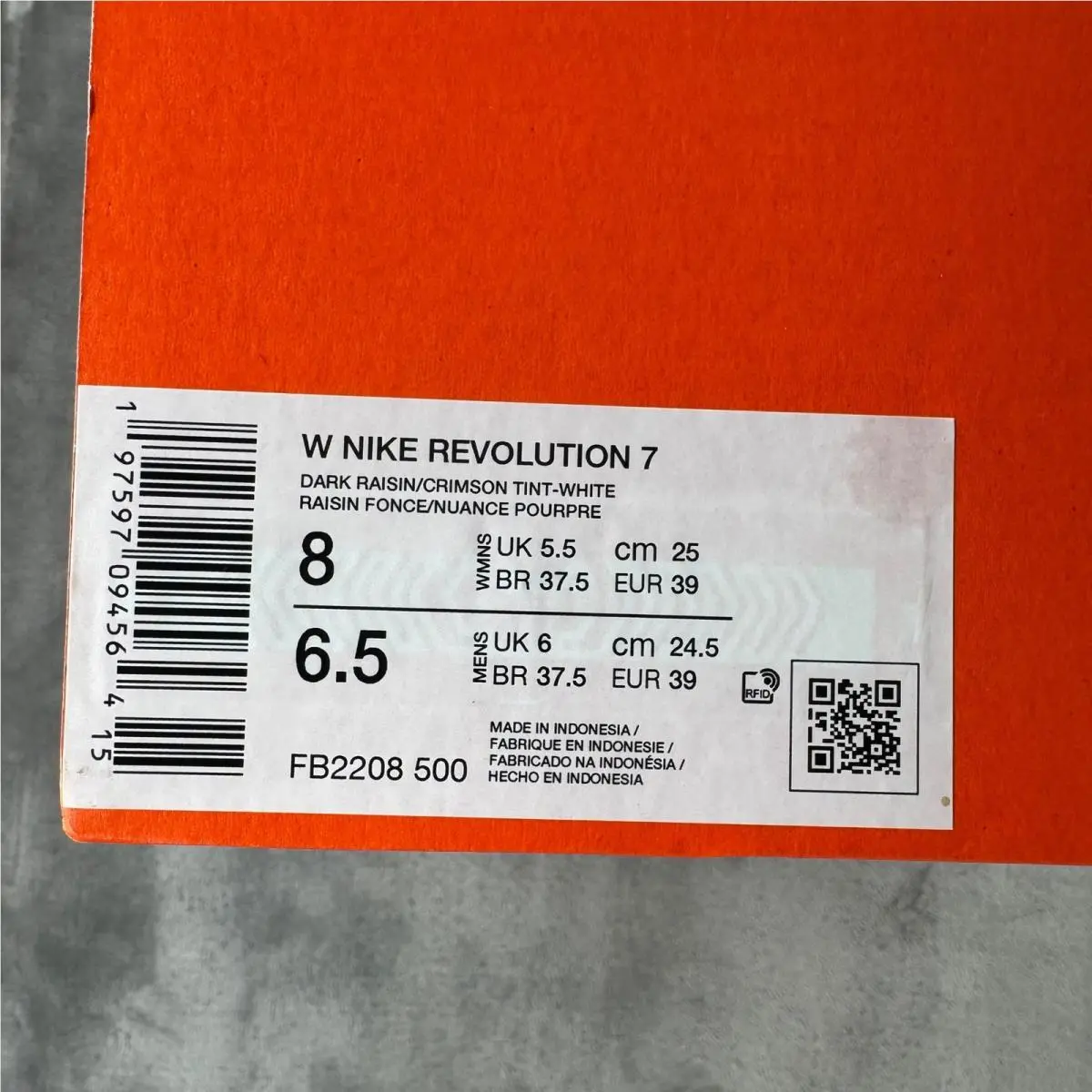 Nike shoes - Nike Revolution 7 - Revolution - Purple 0
