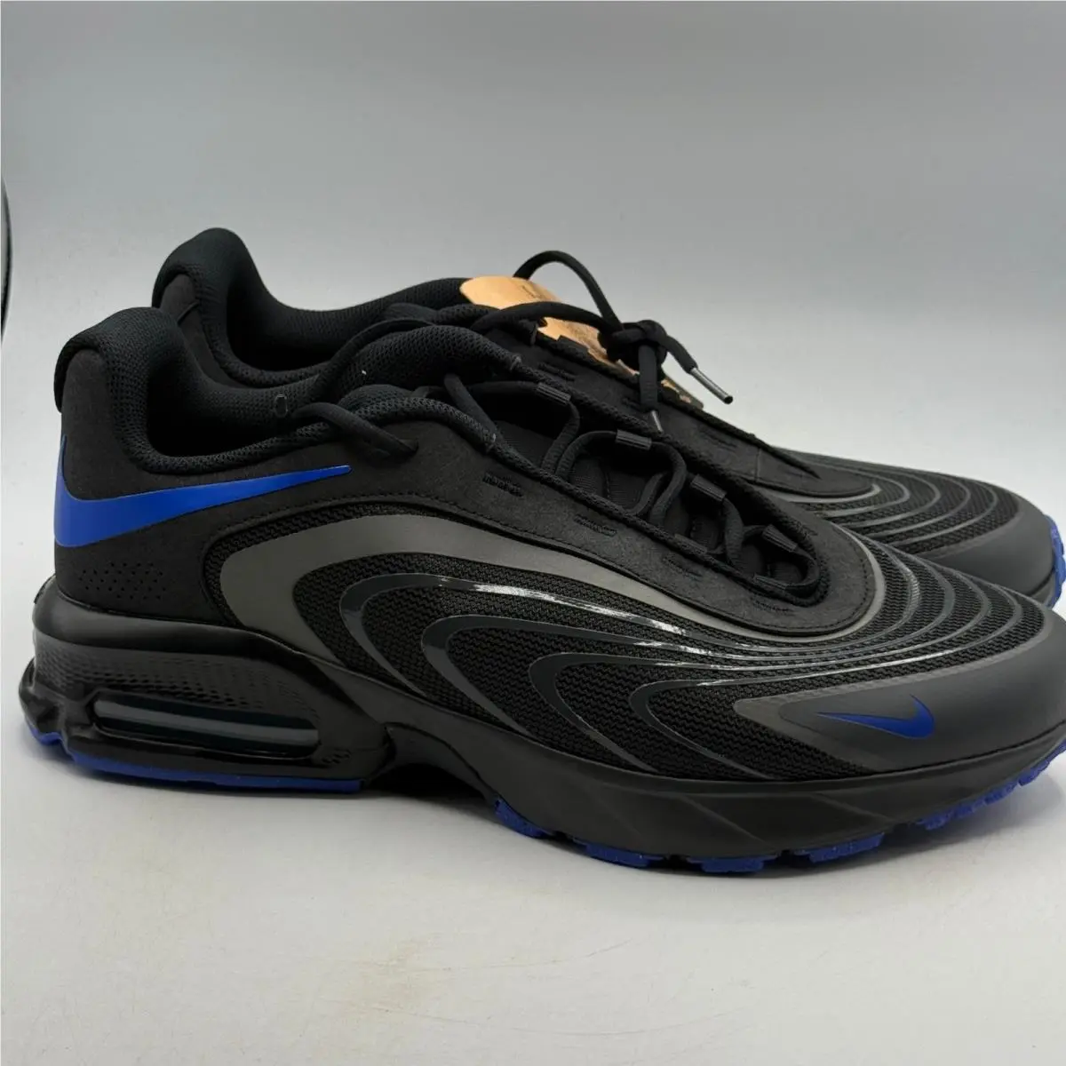Nike Air Max Fire Shoes Mens Size 14 Smoke Grey Racer Blue Running IR0819 008