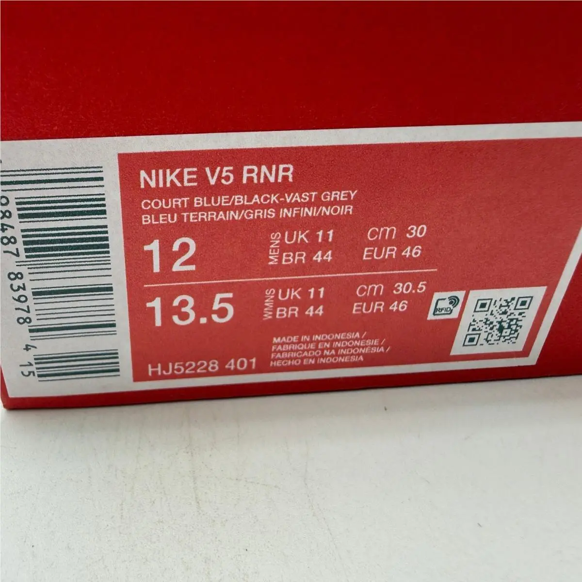 Nike shoes - Nike V5 RNR - RNR - Blue 1