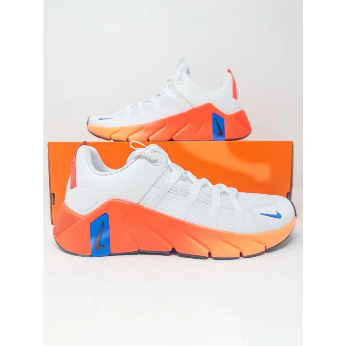 Nike Free Metcon 7 White Crimson Orange II7405-102 Men`s Size 12
