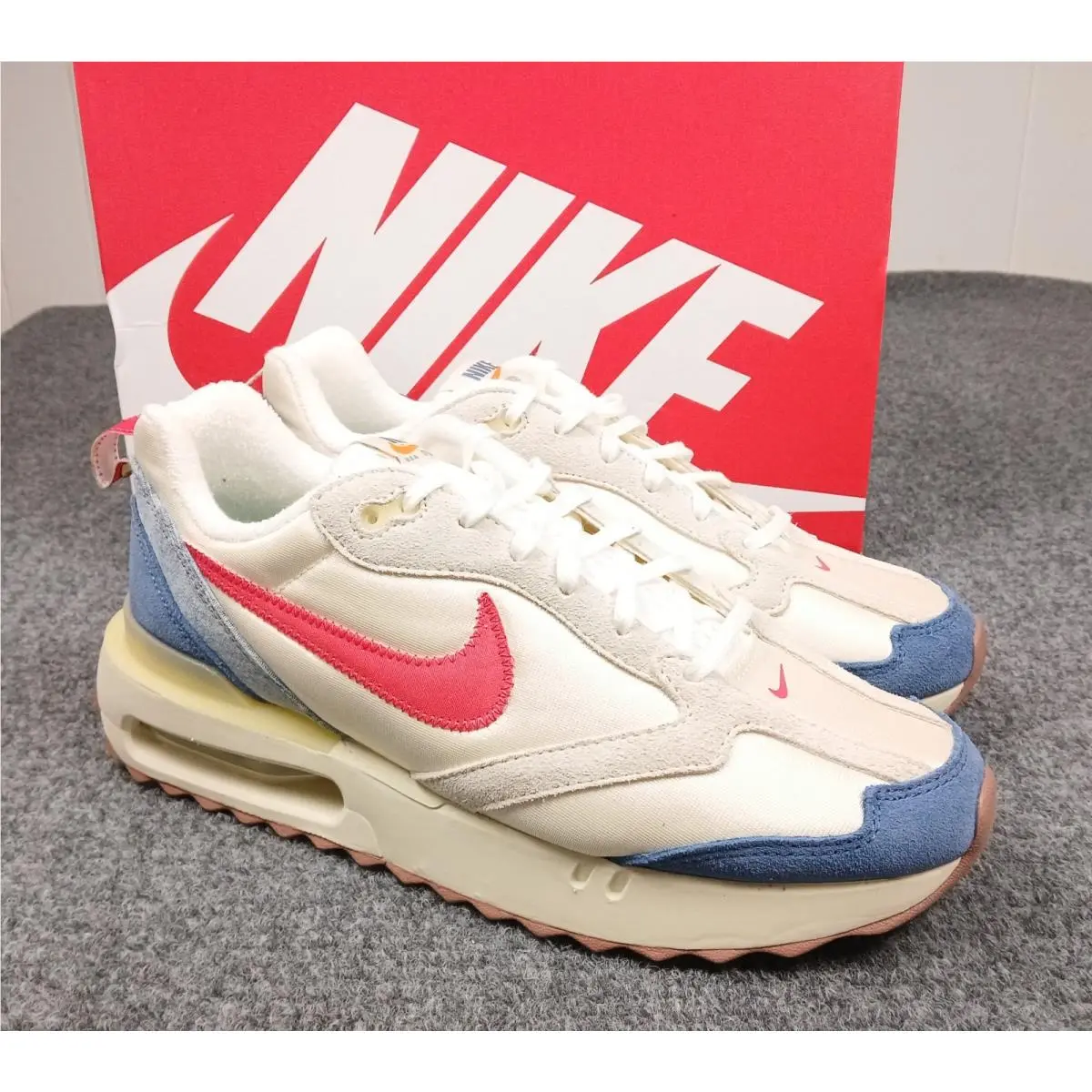 Air Max Dawn Coconut Milk Track Red Mens Size 10.5 US DV1487-162 by Nike