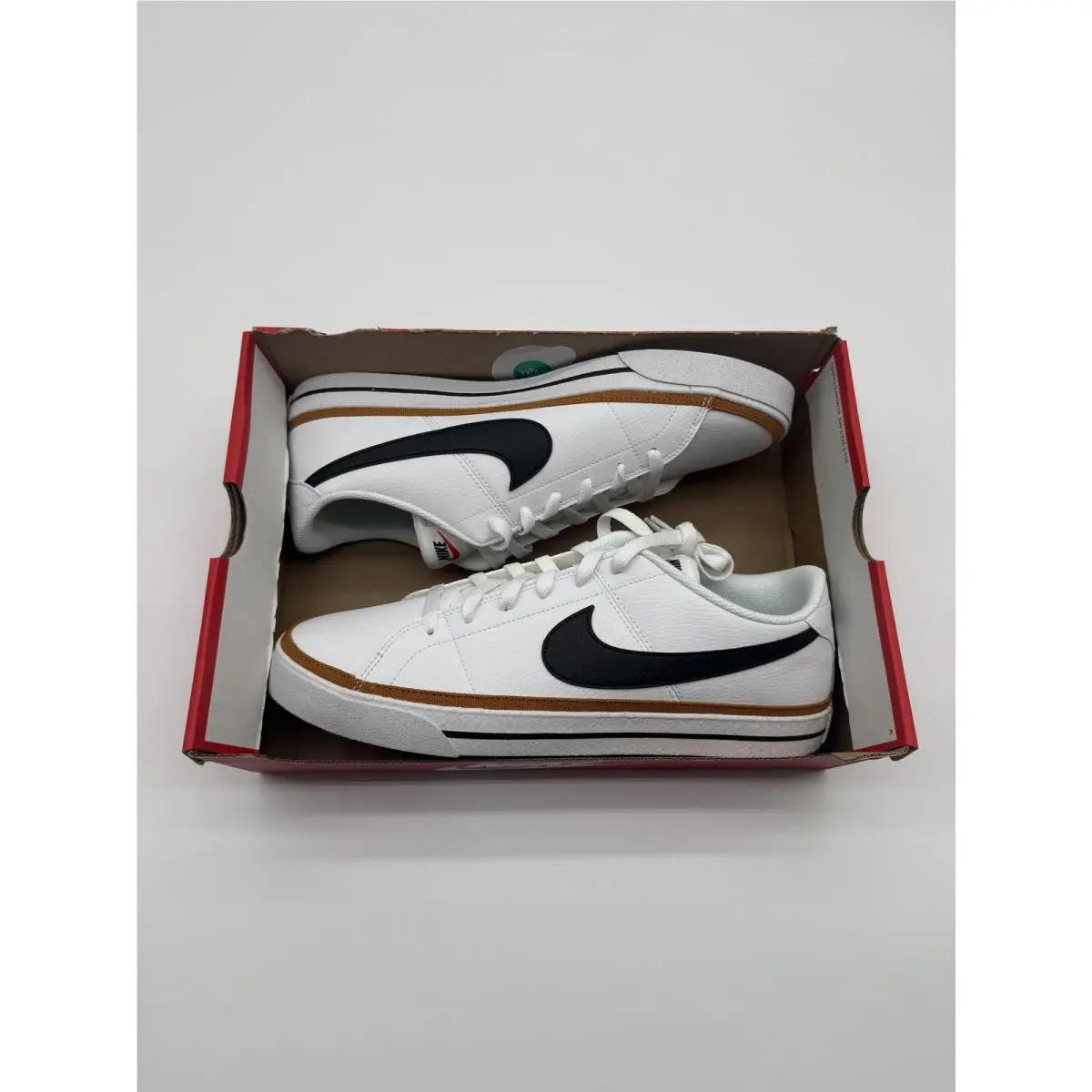 Nike Court Legacy NN Shoes Mens Size 12 White Black Casual DH3162 100