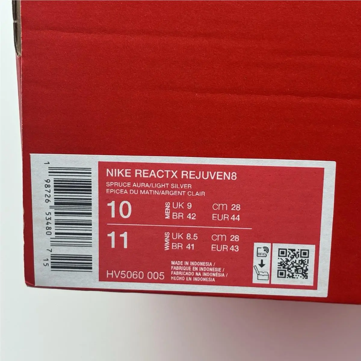 Nike shoes - Nike ReactX Rejuven8 - ReactX - HV5060-005 - White (UPC: 00198726534807) 6