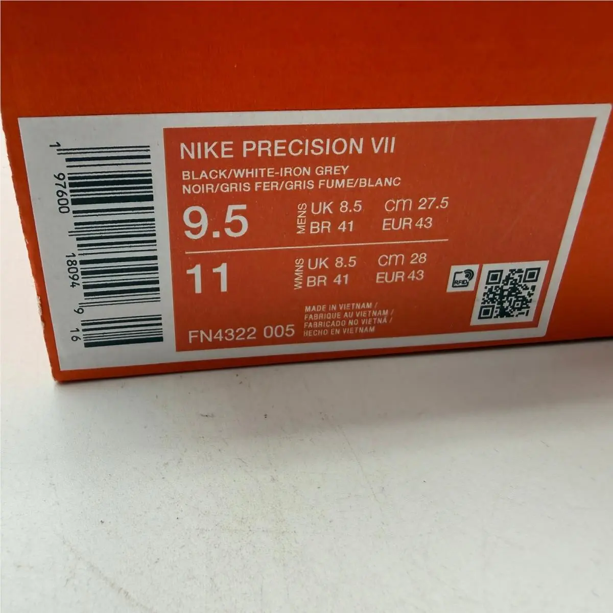 Nike shoes - Nike Precision 7 - Precision - Black 5