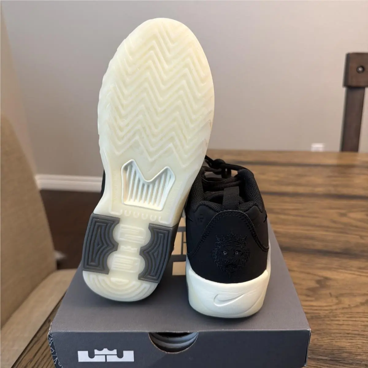 Nike shoes - Nike LeBron Witness IX - LeBron Witness - HV2271-001 HV2271 - Black/Grey/Coconut Milk 4