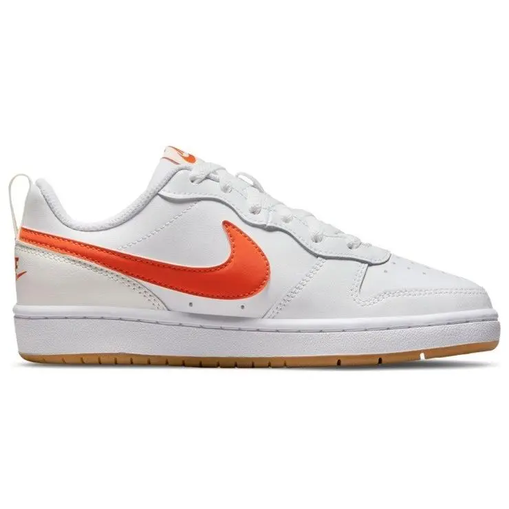 Nike shoes - Nike Court Borough - Court Borough - BQ5448-114 - White/Summit White/Sail/Orange 0