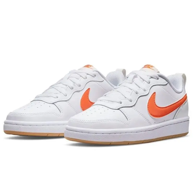 Nike shoes - Nike Court Borough - Court Borough - BQ5448-114 - White/Summit White/Sail/Orange 1