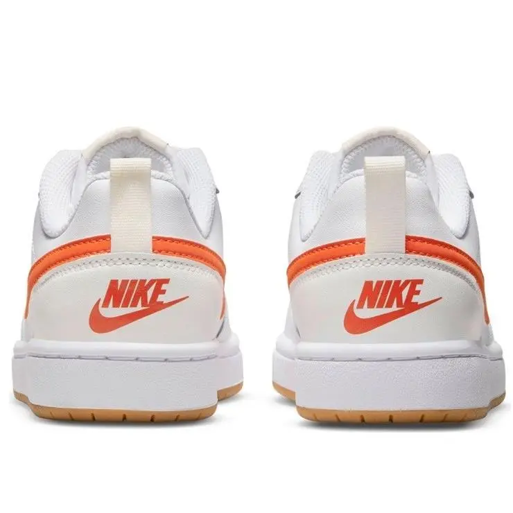 Nike shoes - Nike Court Borough - Court Borough - BQ5448-114 - White/Summit White/Sail/Orange 2