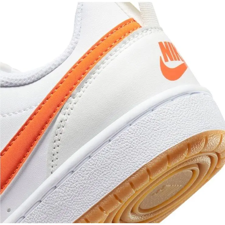 Nike shoes - Nike Court Borough - Court Borough - BQ5448-114 - White/Summit White/Sail/Orange 5