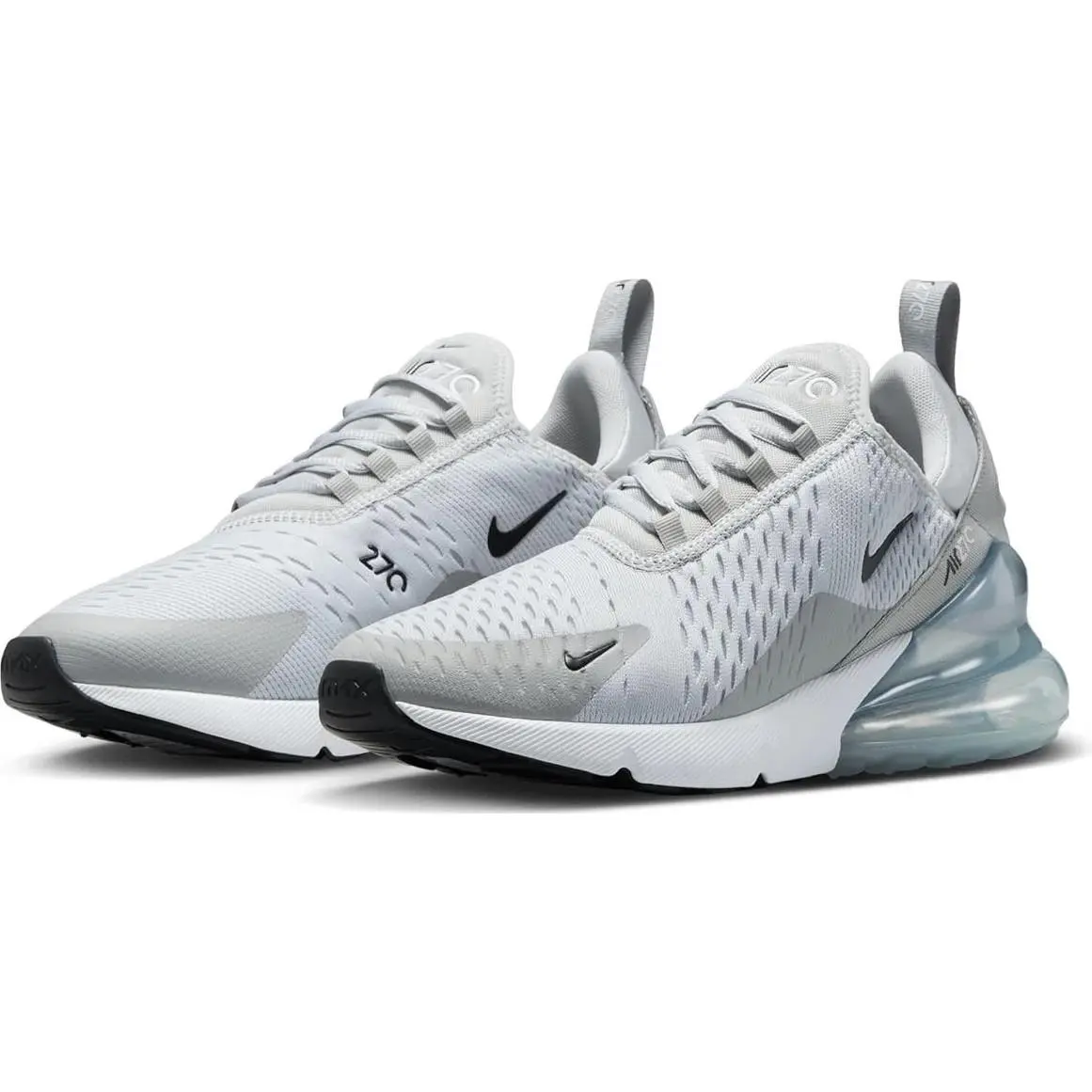 Nike AH6789 018 W Air Max 270 Pure Platinum/black Shoe Sneakers Women Size 6