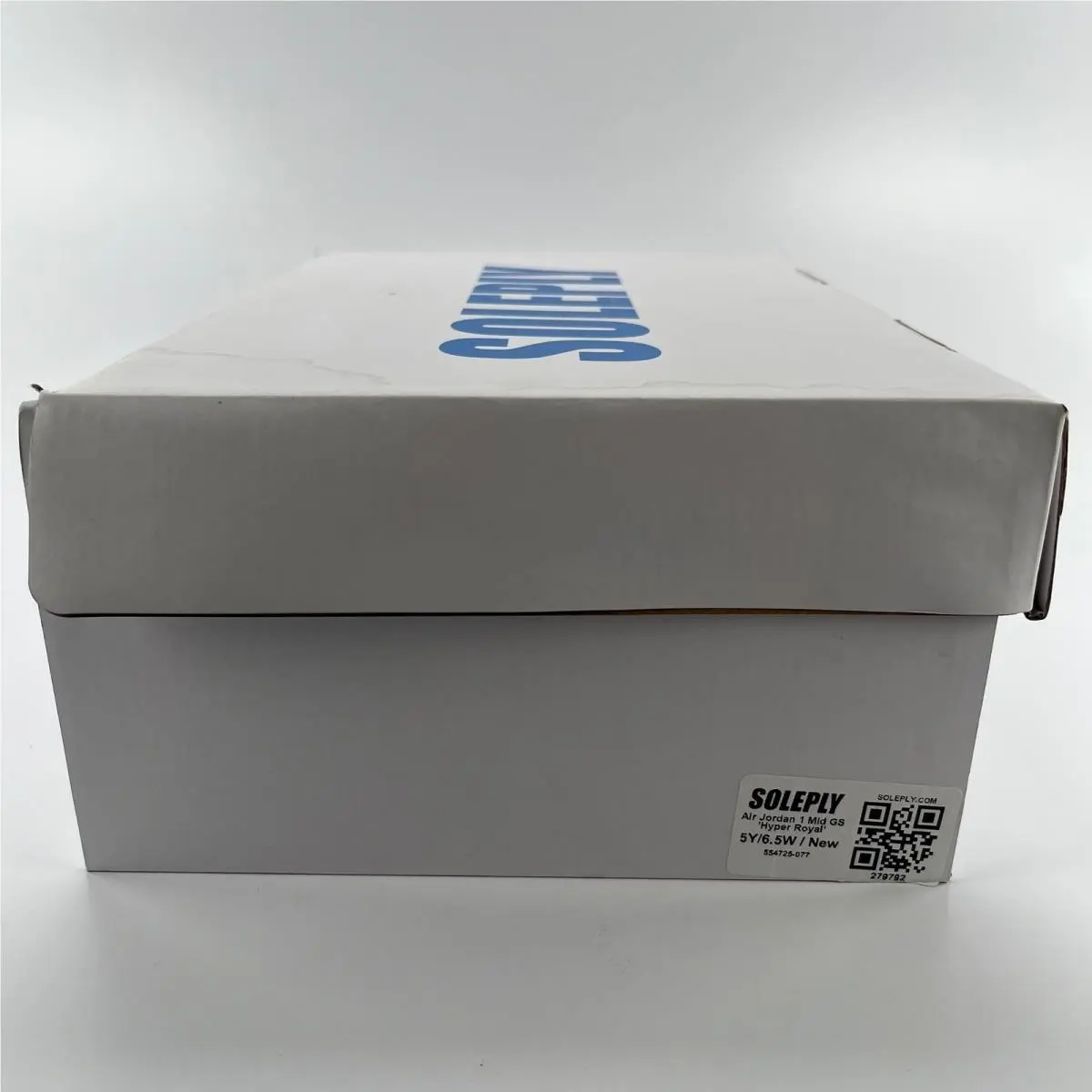 Nike shoes - Jordan 1 Mid GS Hyper Royal - Black 6
