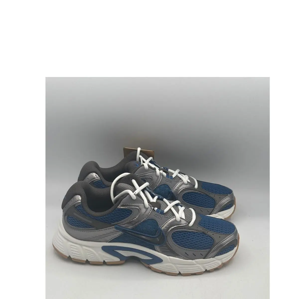 Nike V5 Rnr Shoes Men Size 8 Court Blue Vast Grey Running HJ5228 401