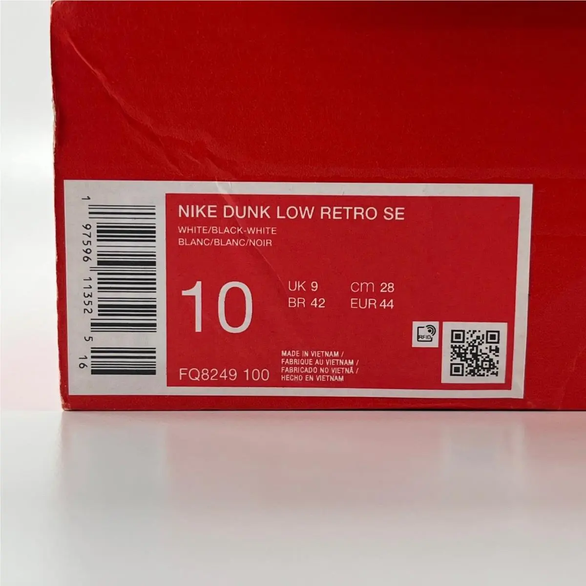 Nike shoes - Nike Dunk Low Retro SE - Black 8