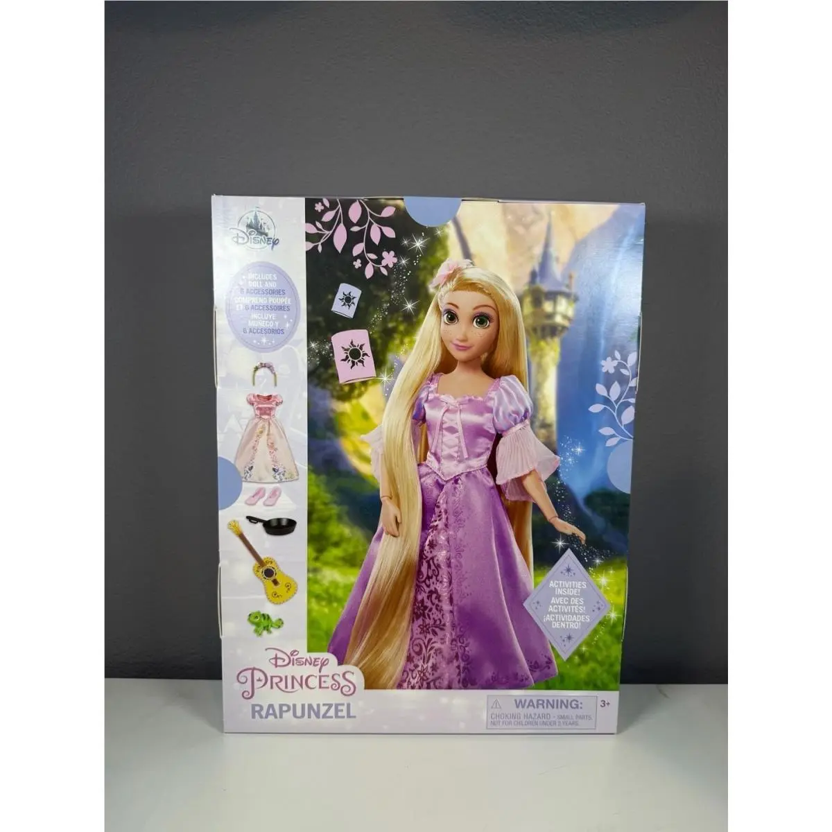 Disney Princess Rapunzel Story Doll with Accessories and Activity Set