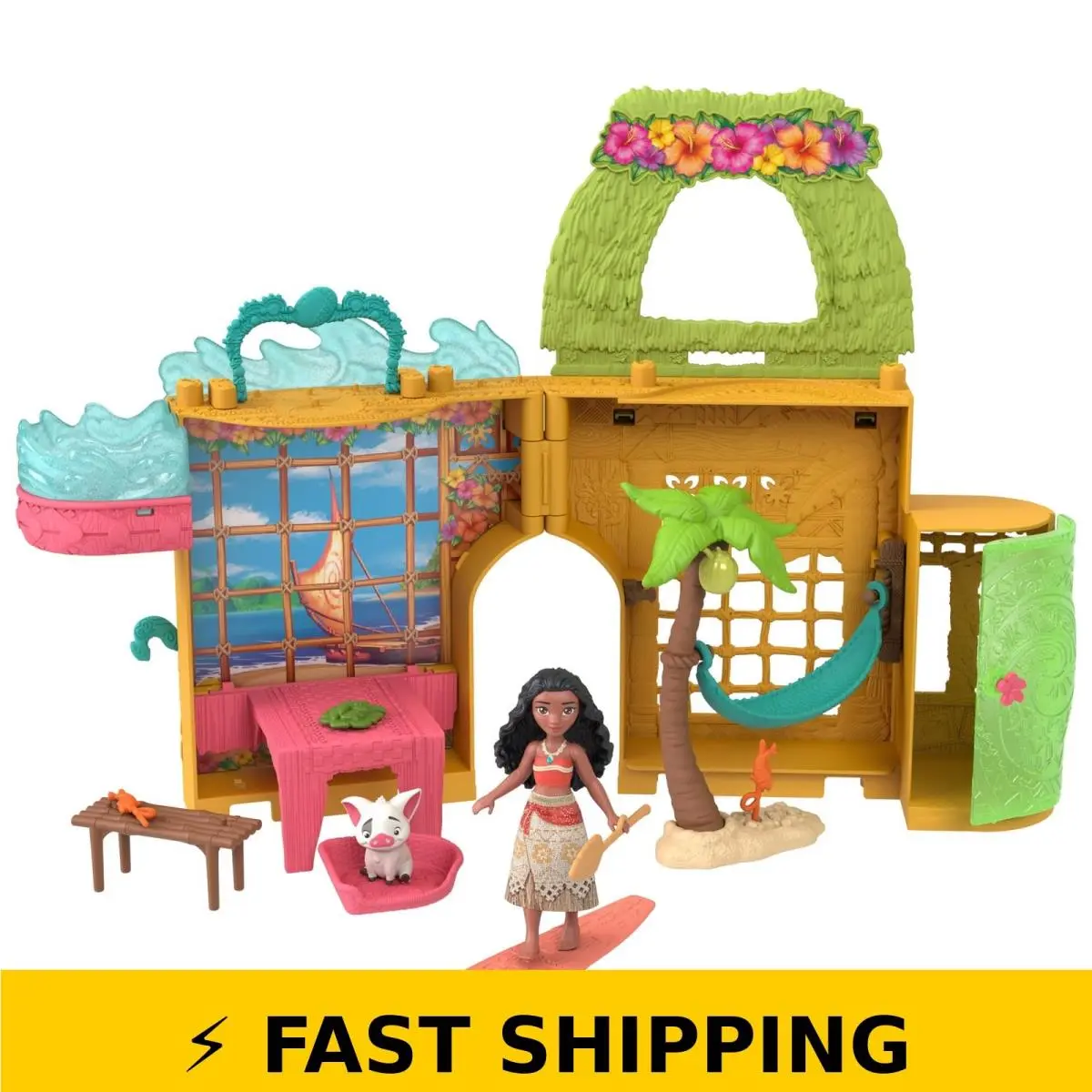 Disney Princess Moana Storytime Stackers Doll House Accessories