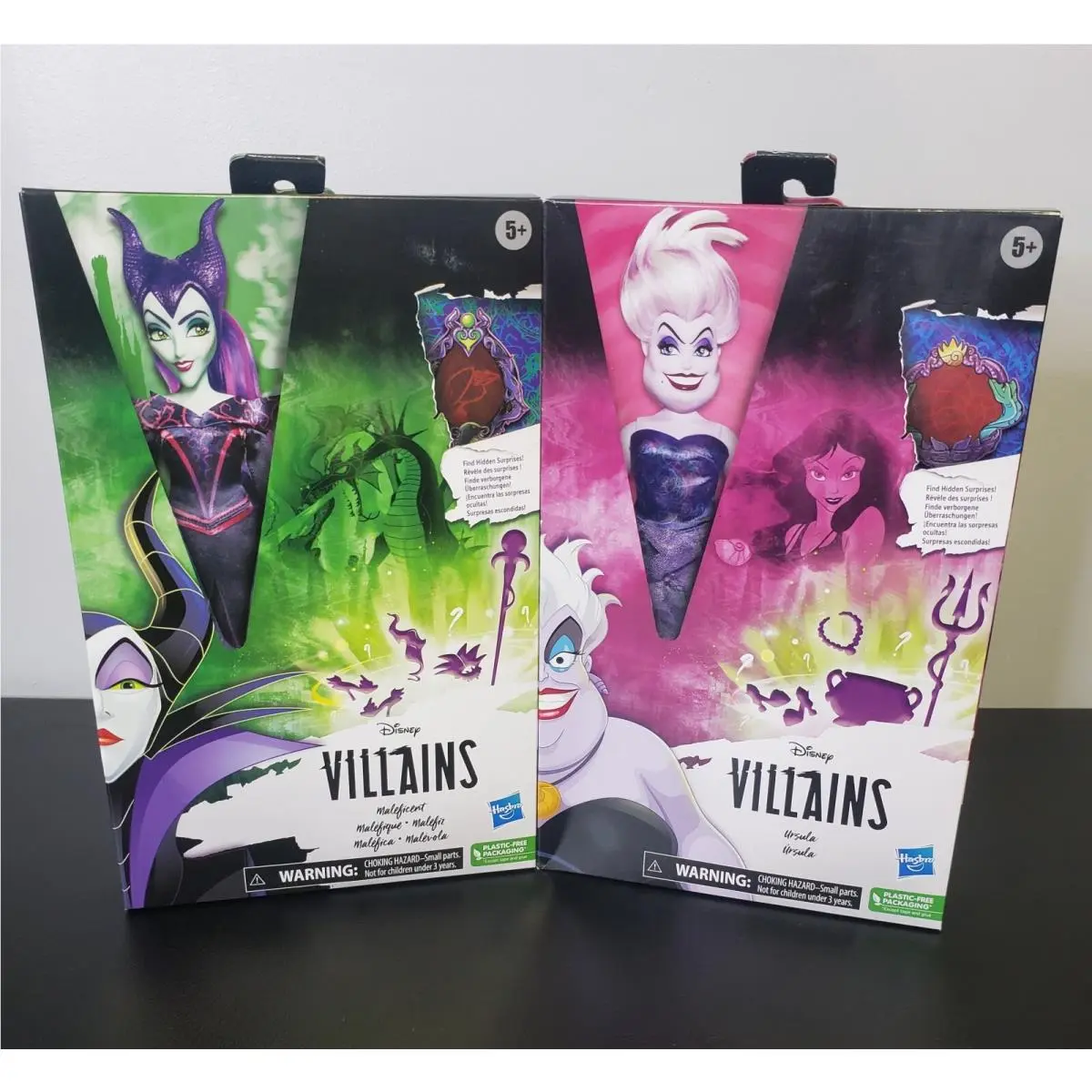 Disney Villains 2 Pack Maleficent Ursula Fashion Dolls Plus Accessories
