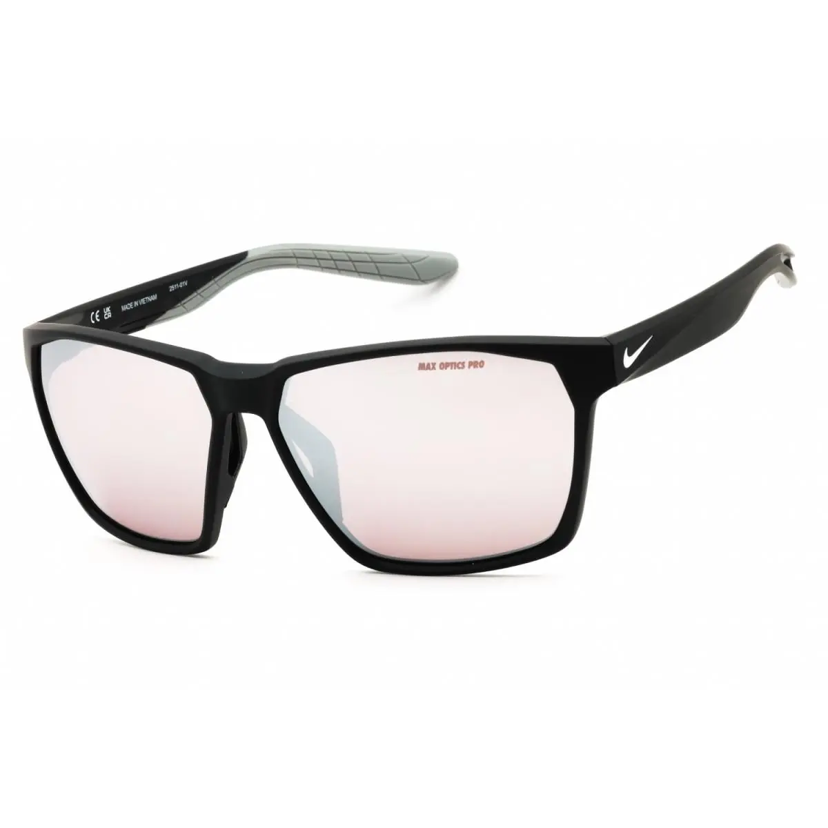 Nike Maverick Team IQ7244 010 Matte Black/road Chrome Mirror - Frame: Matte Black, Lens: Road Chrome Mirror, code: 010