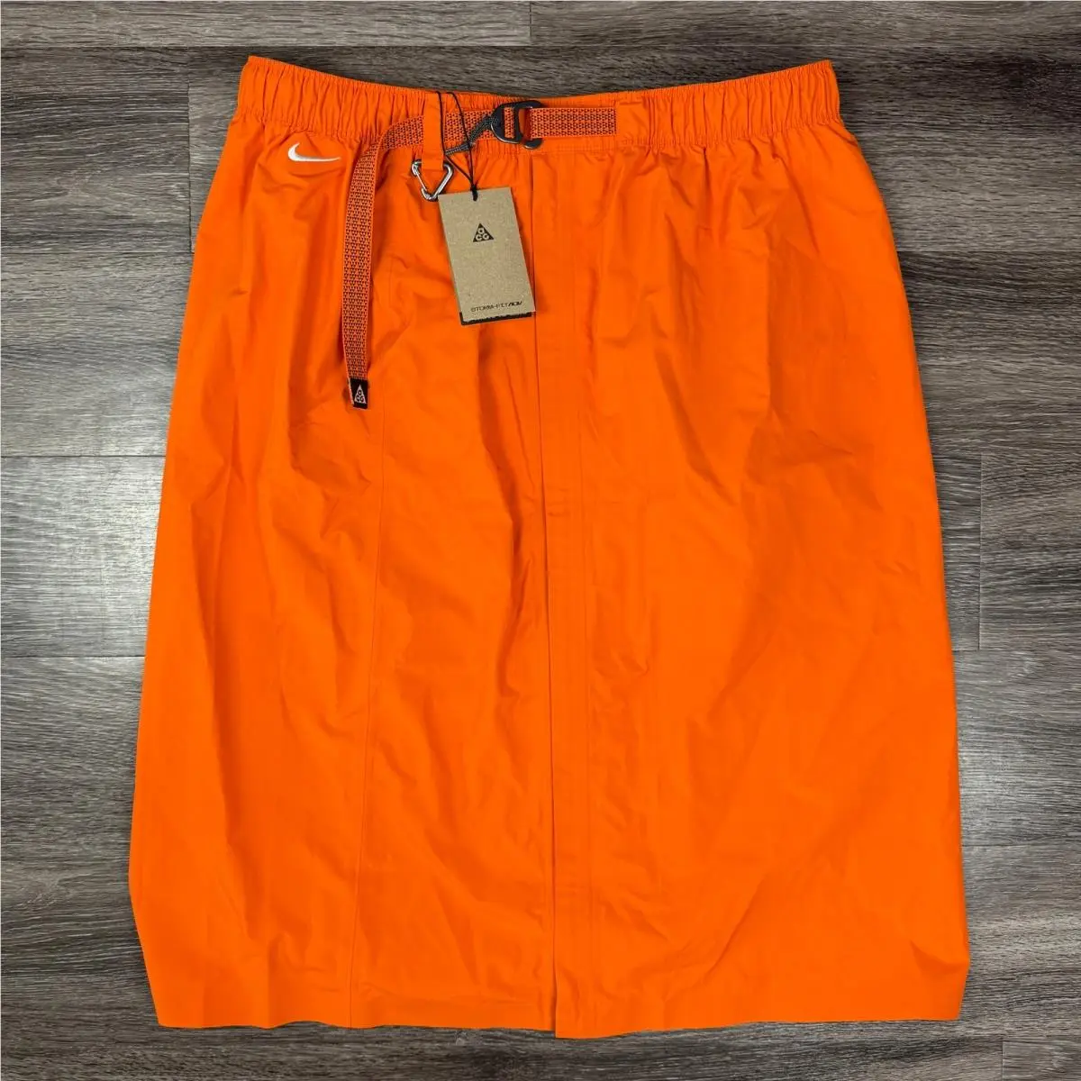 Acg Morpho Storm-fit Adv Wrap Skirt Orange Medium Tall MT II0927-819 by Nike