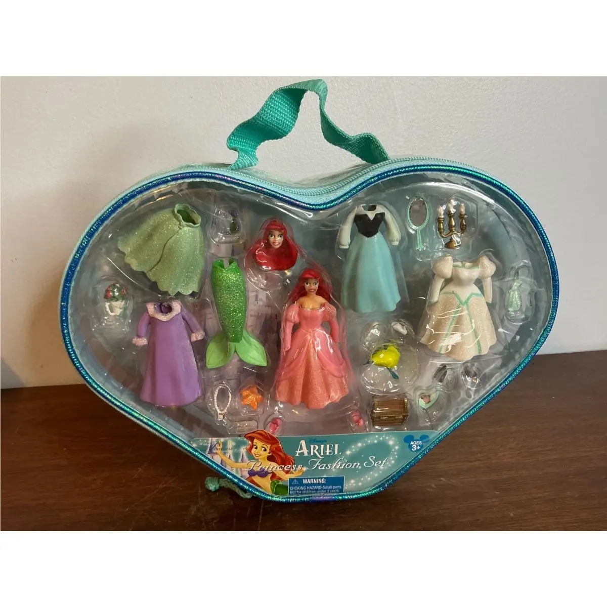 Vintage Ariel Little Mermaid Deluxe Princess Fashion Set Disney Parks
