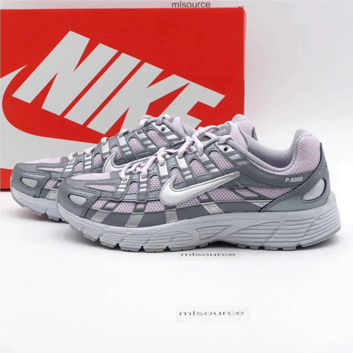 Size 7Y Youth / 8.5 Women`s Nike P-6000 Sneakers HV5064-500 Doll/smoke Grey
