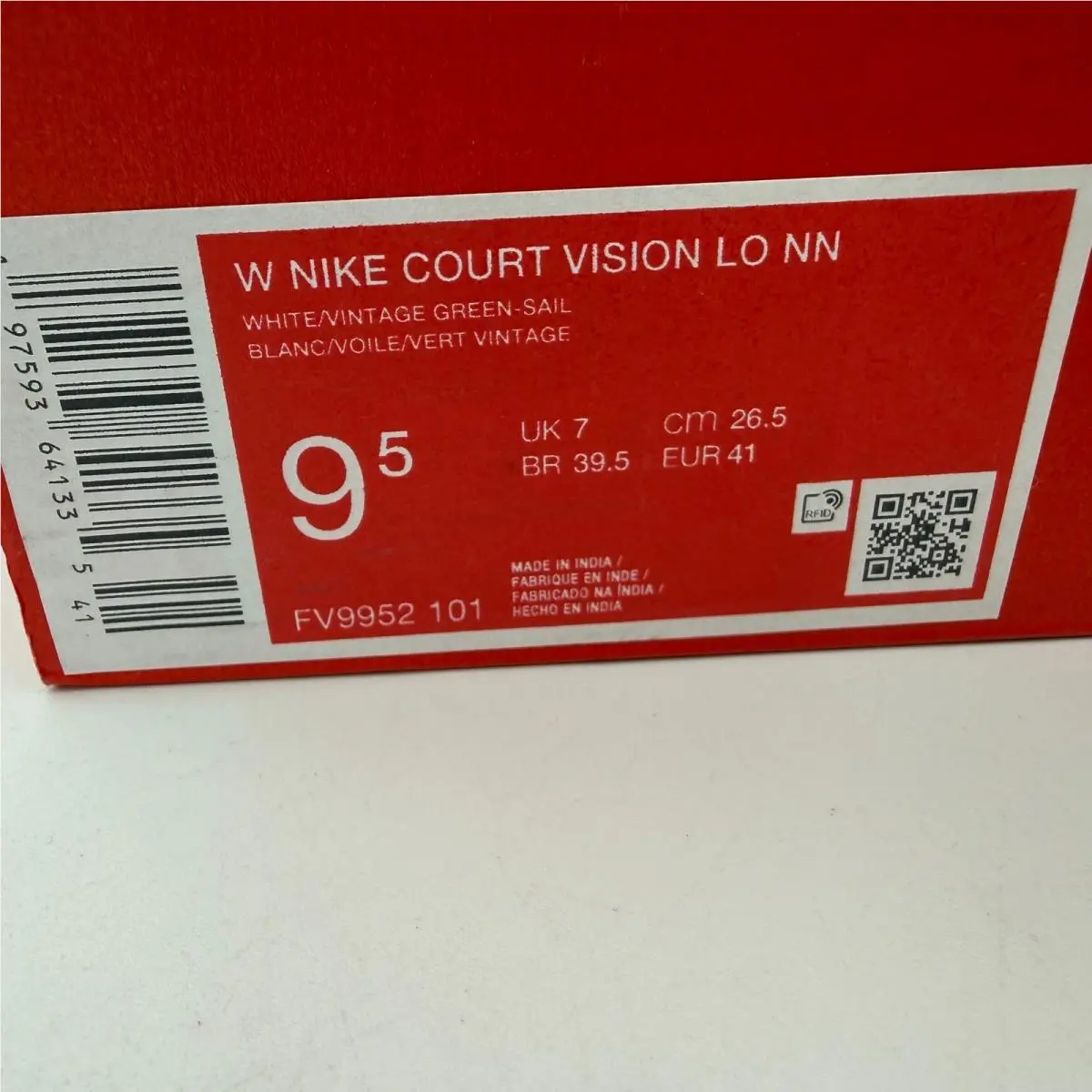 Nike shoes - Nike Court Vision Low NN - White 0