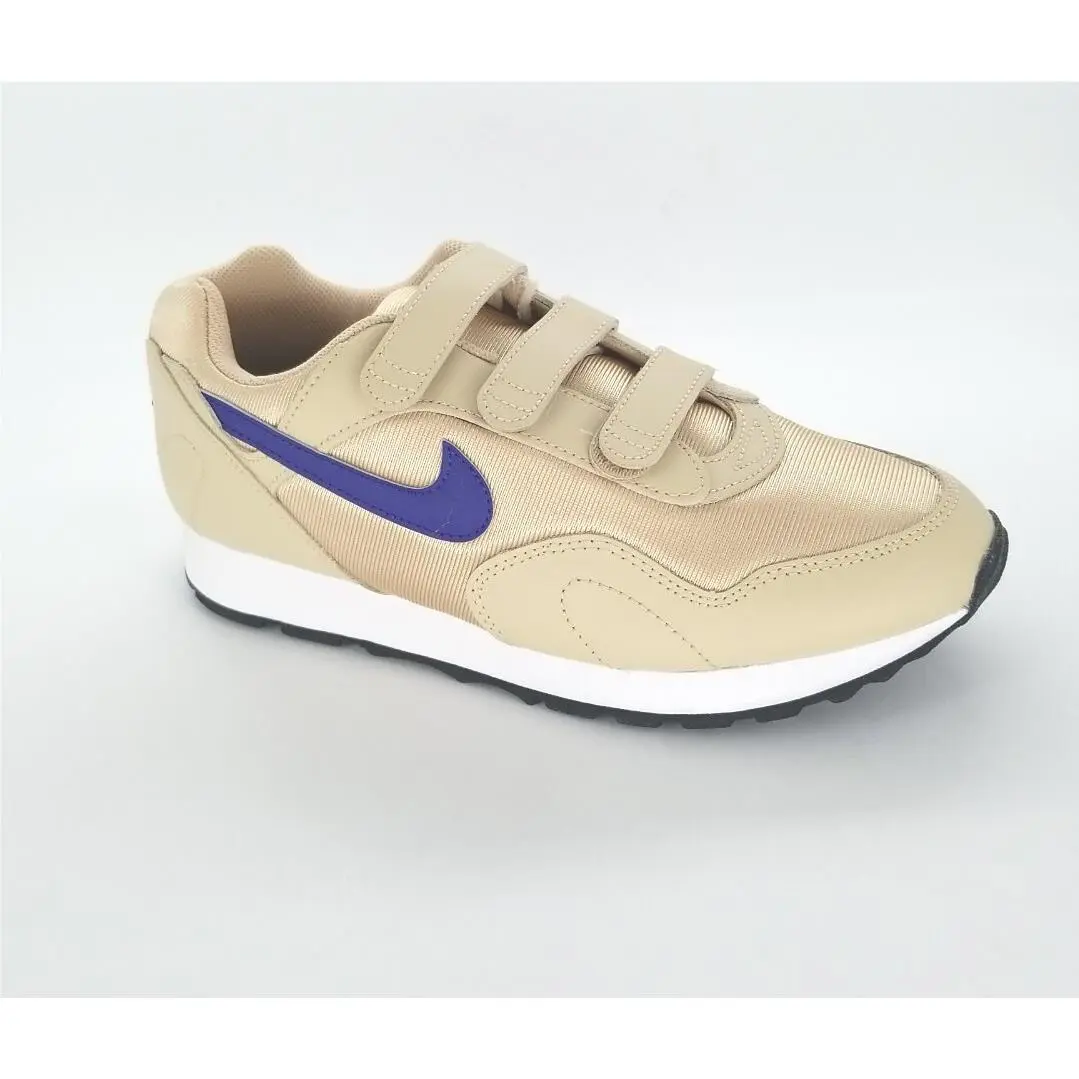 559  Womens Outburst V Sneakers Desert Ore/regency Purple Size 6 US by Nike
