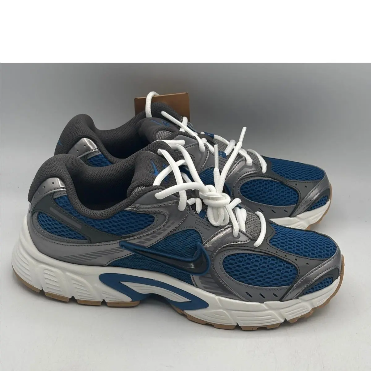Nike V5 Rnr Shoes Mens Size 8.5 Court Blue Vast Grey Running HJ5228-401