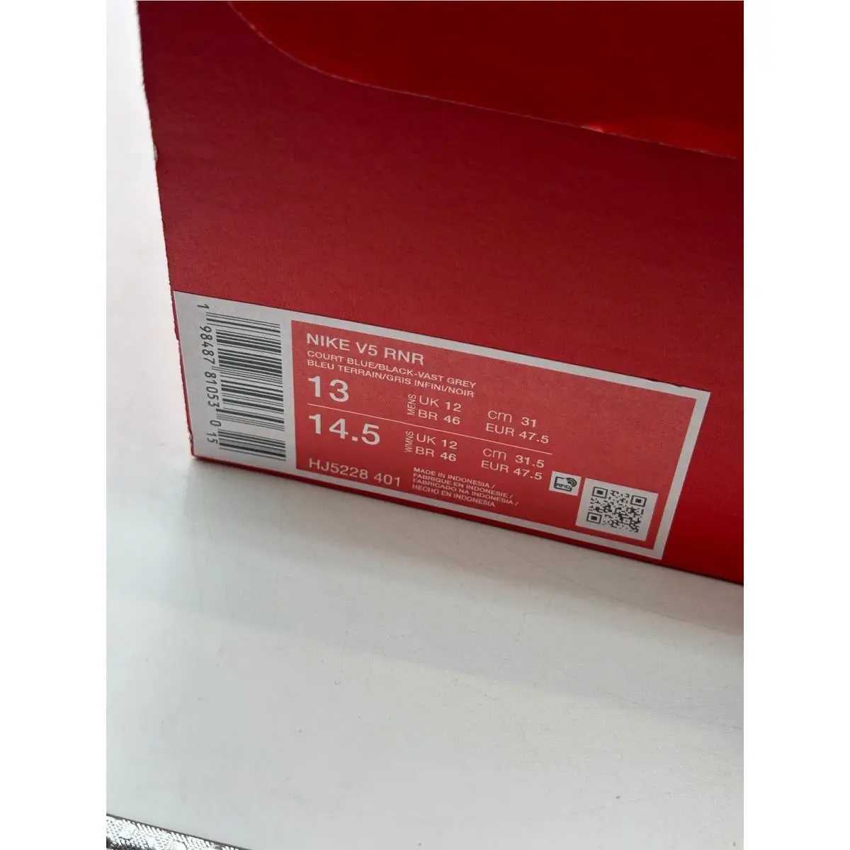 Nike shoes - Nike V5 RNR - RNR - Blue 0