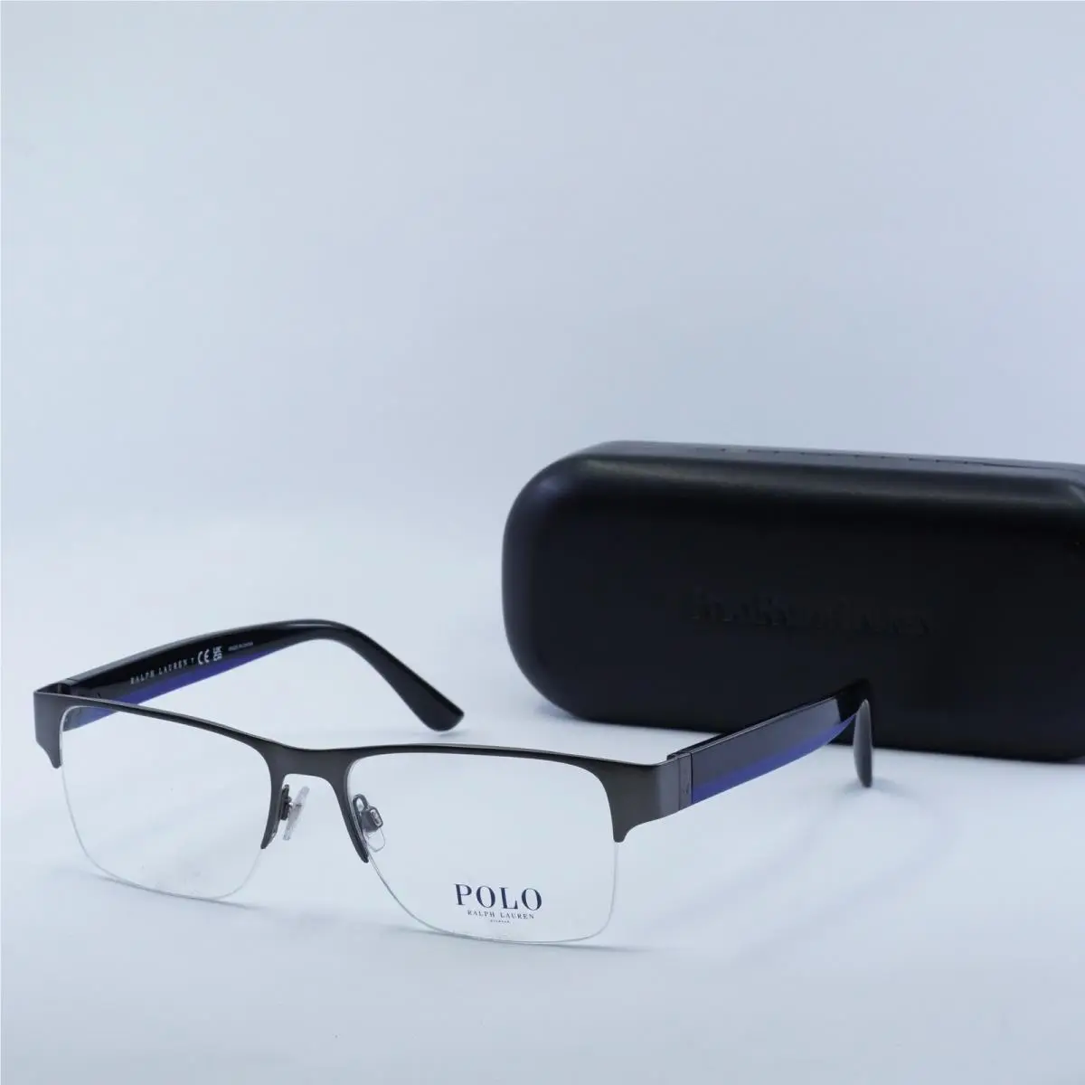Polo Ralph Laurent PH1220 9307 Semishiny Dark Gunmetal 56mm Eyeglasses