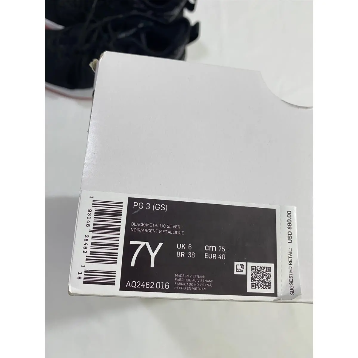Nike shoes - Nike Pg 3 - Black (UPC: 0193146364621) 10
