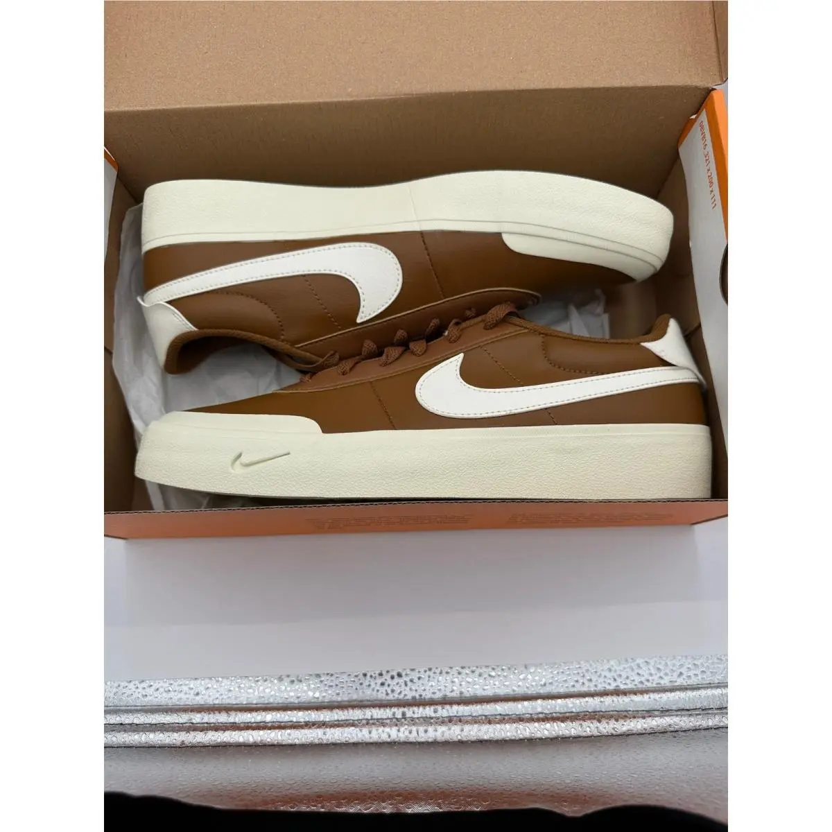 Nike shoes - Court Shot - Court Shot - Brown 5