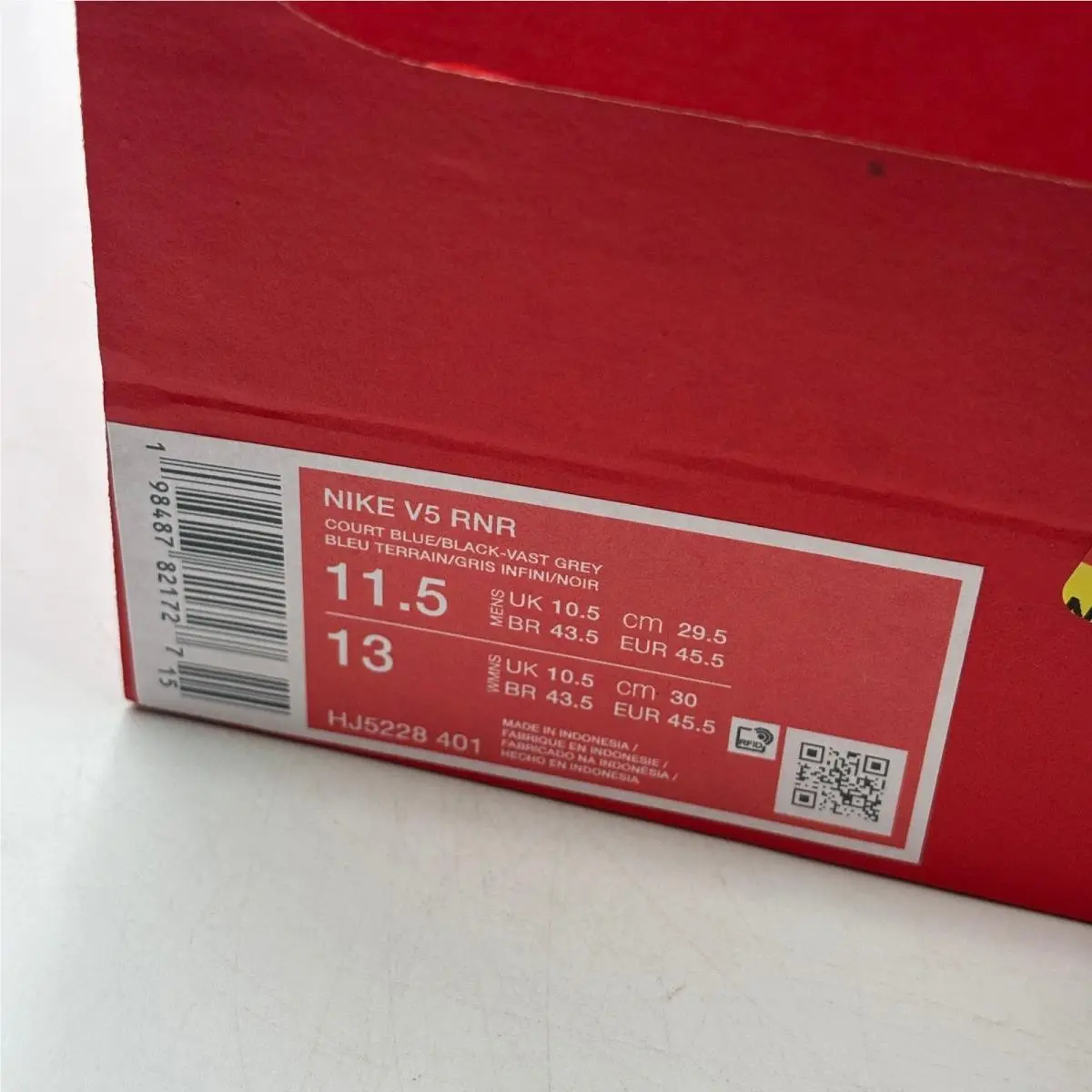 Nike shoes - Nike V5 RNR - RNR - Blue 5
