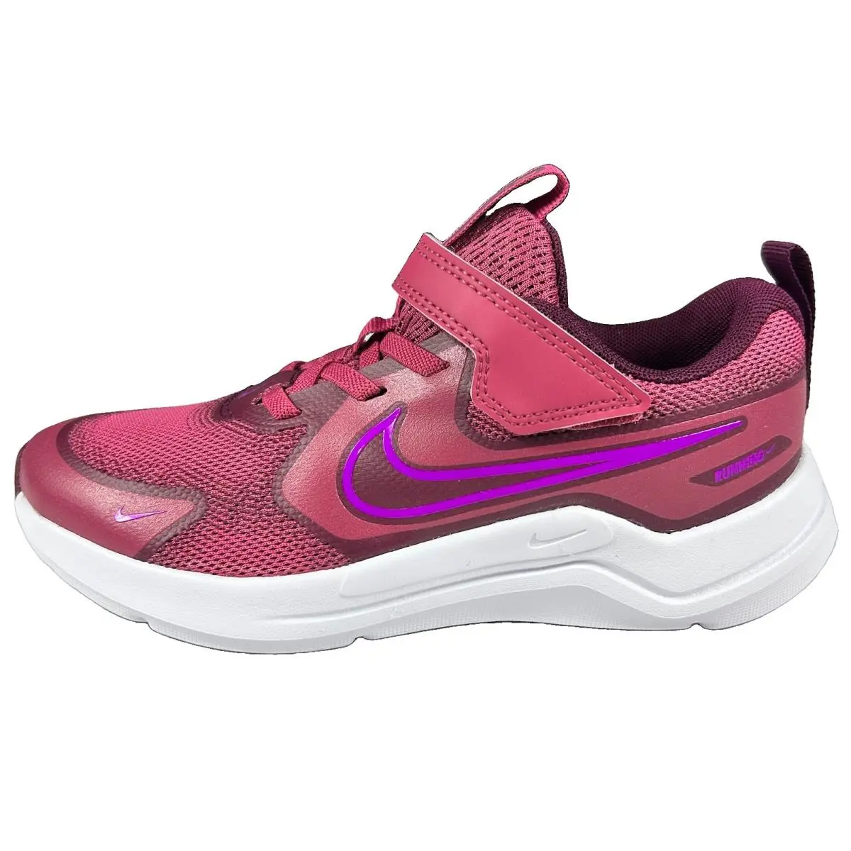 Nike Kids Cosmic Runner Shoes Size 1Y Sweet Beet/vivid Purple HM4400603