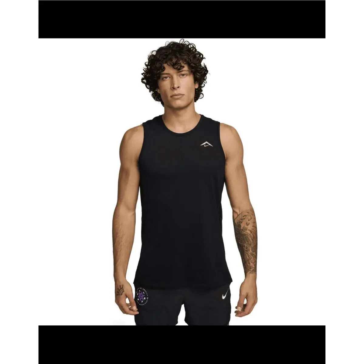 Nike Trail Solar Chase Dri-fit Adv Sport Tank Top Running Vest Mens Size Small