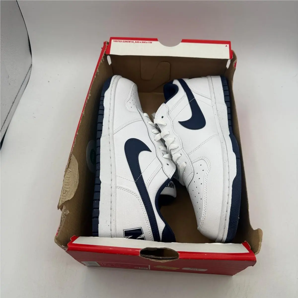 Nike shoes - Big Nike Low - Big Low - White 5