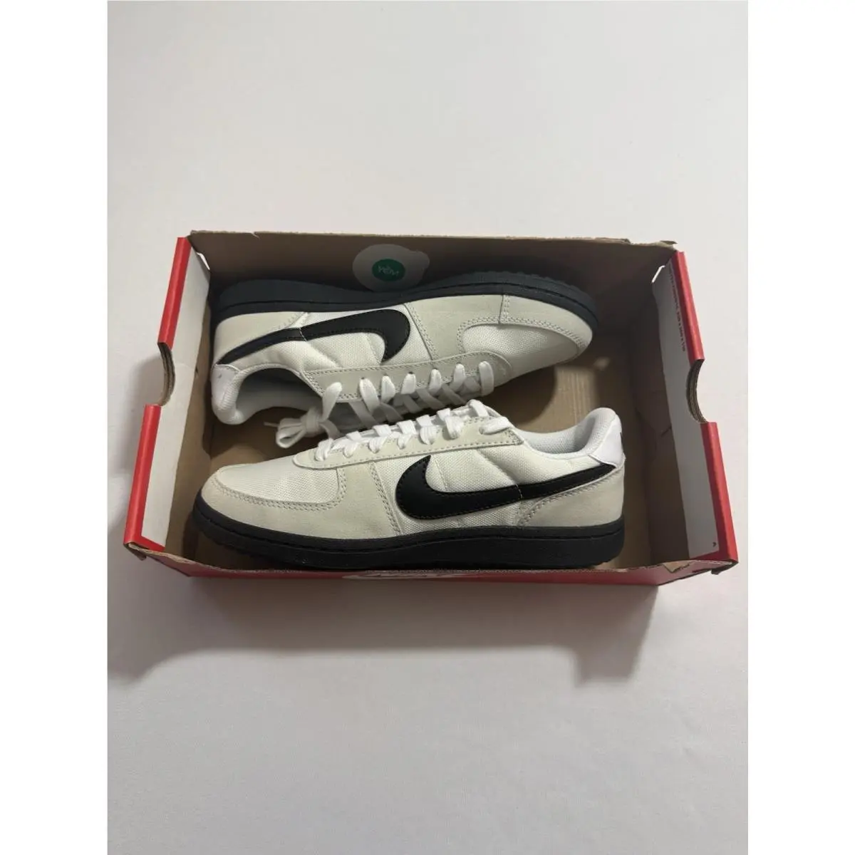 Youth Size 7Y White Black Nike Field General GS IF0465 101