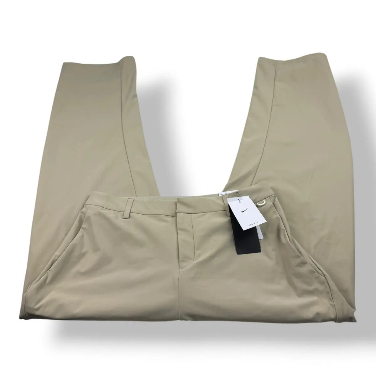 Nike 24.7 Dri-fit Training Pants Mens 34x34 Khaki Loose Fit HV0377-253