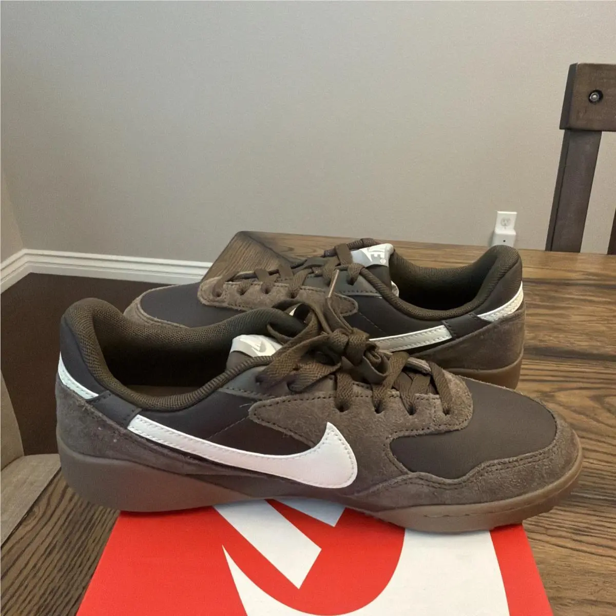 Nike shoes - Nike Terra Manta Suede - Terra Manta Suede - IB7254-201 - Dark Hazel / Coconut Milk / Brown 3