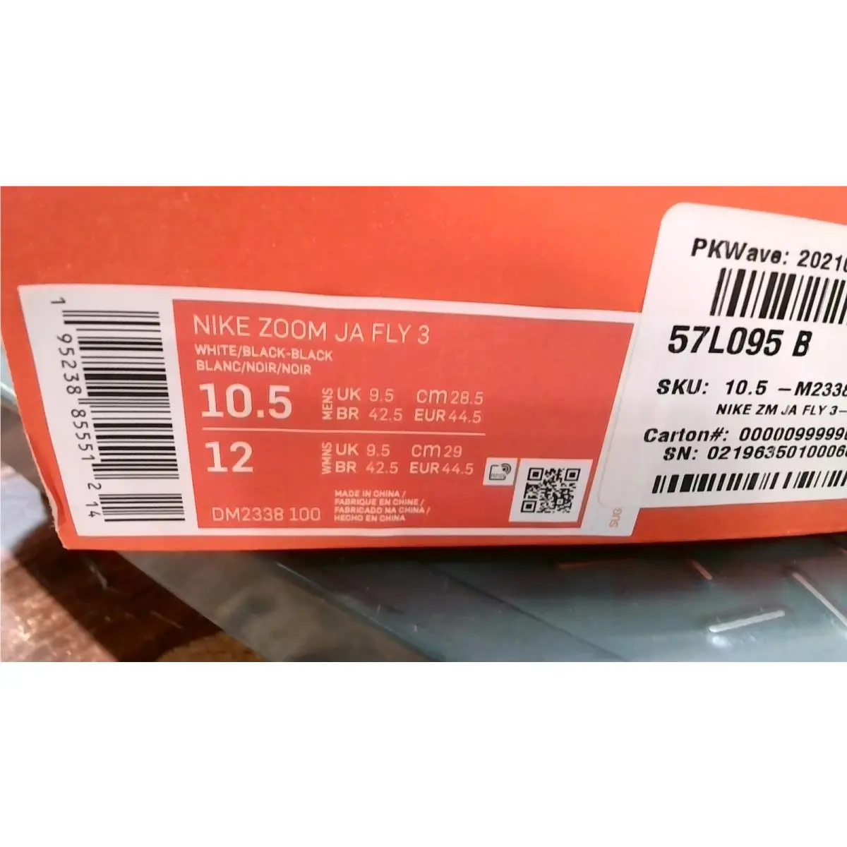 Nike shoes - WHITE BLACK PINK (UPC: 195238855512) 6