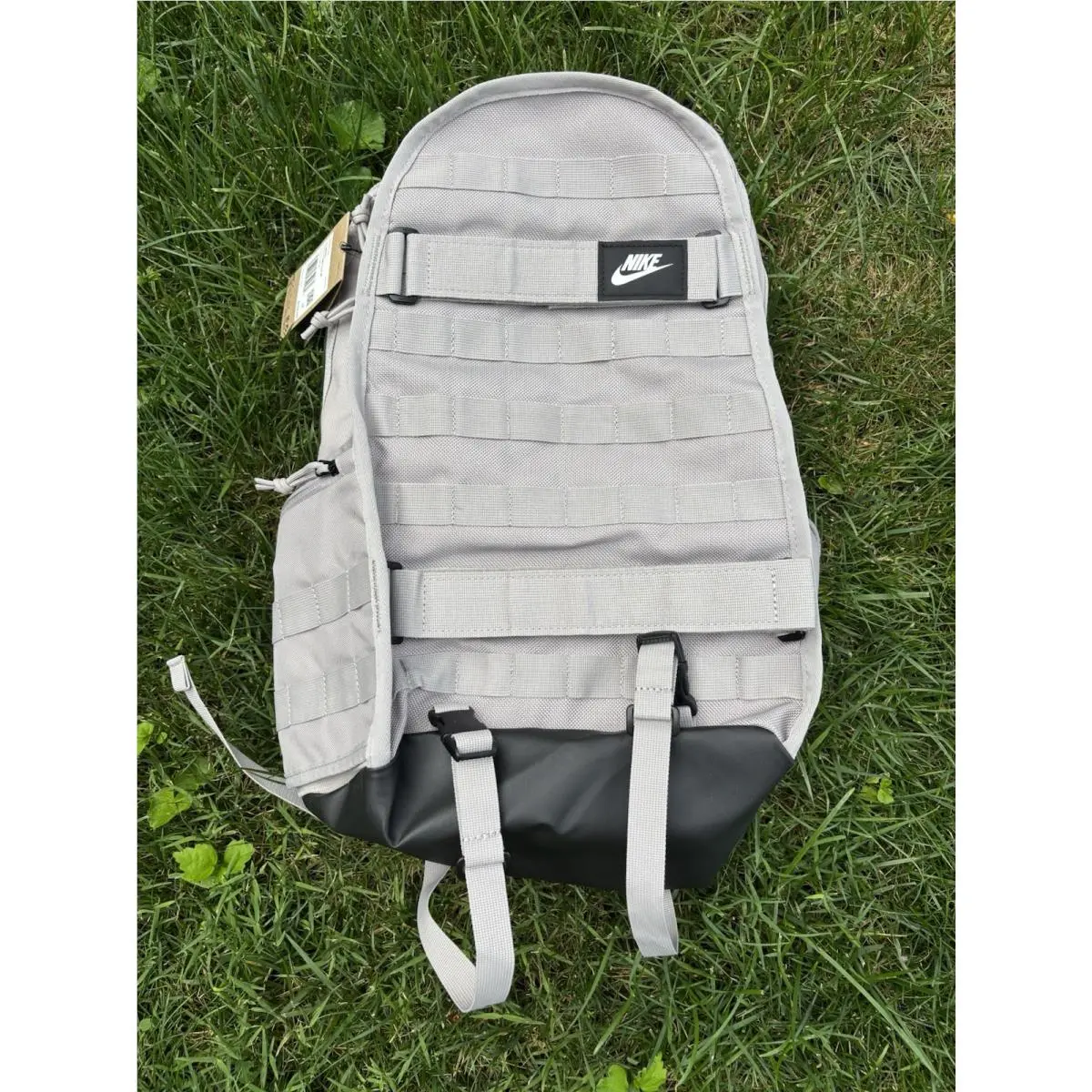 SB Rpm Backpack College Grey Black Logo Sportswear 26L Tactical by Nike