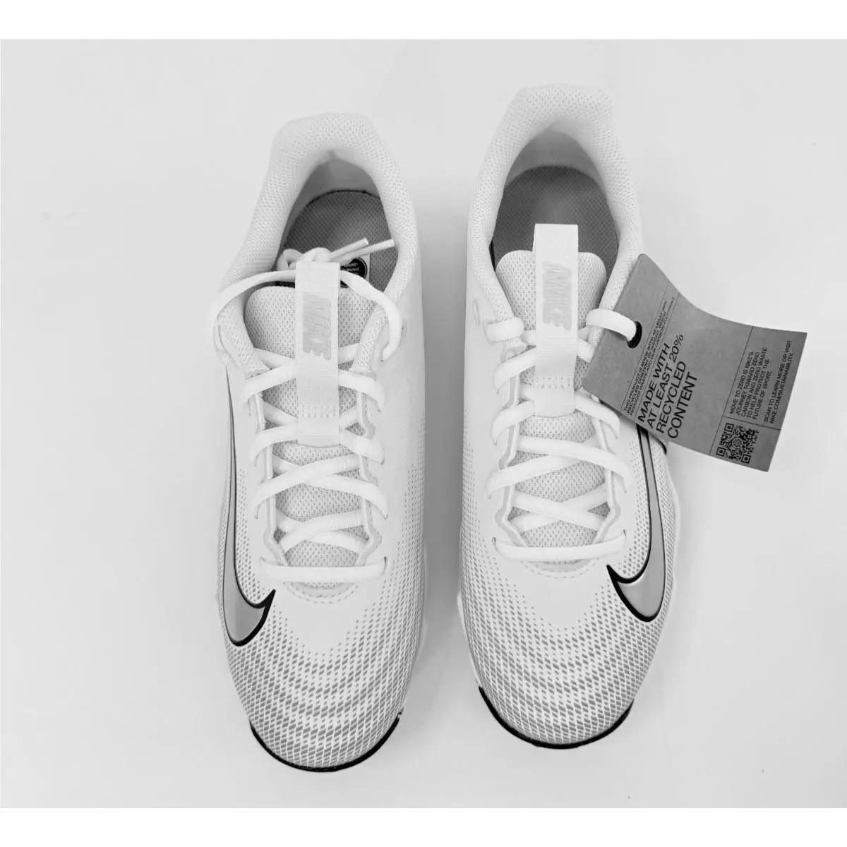 Nike shoes - Nike Vapor Shark - Vapor Shark - White/Wolf Grey/Black/Metallic Silver 4